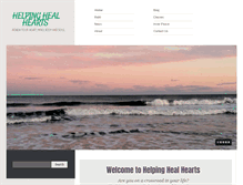 Tablet Screenshot of helpinghealhearts.com